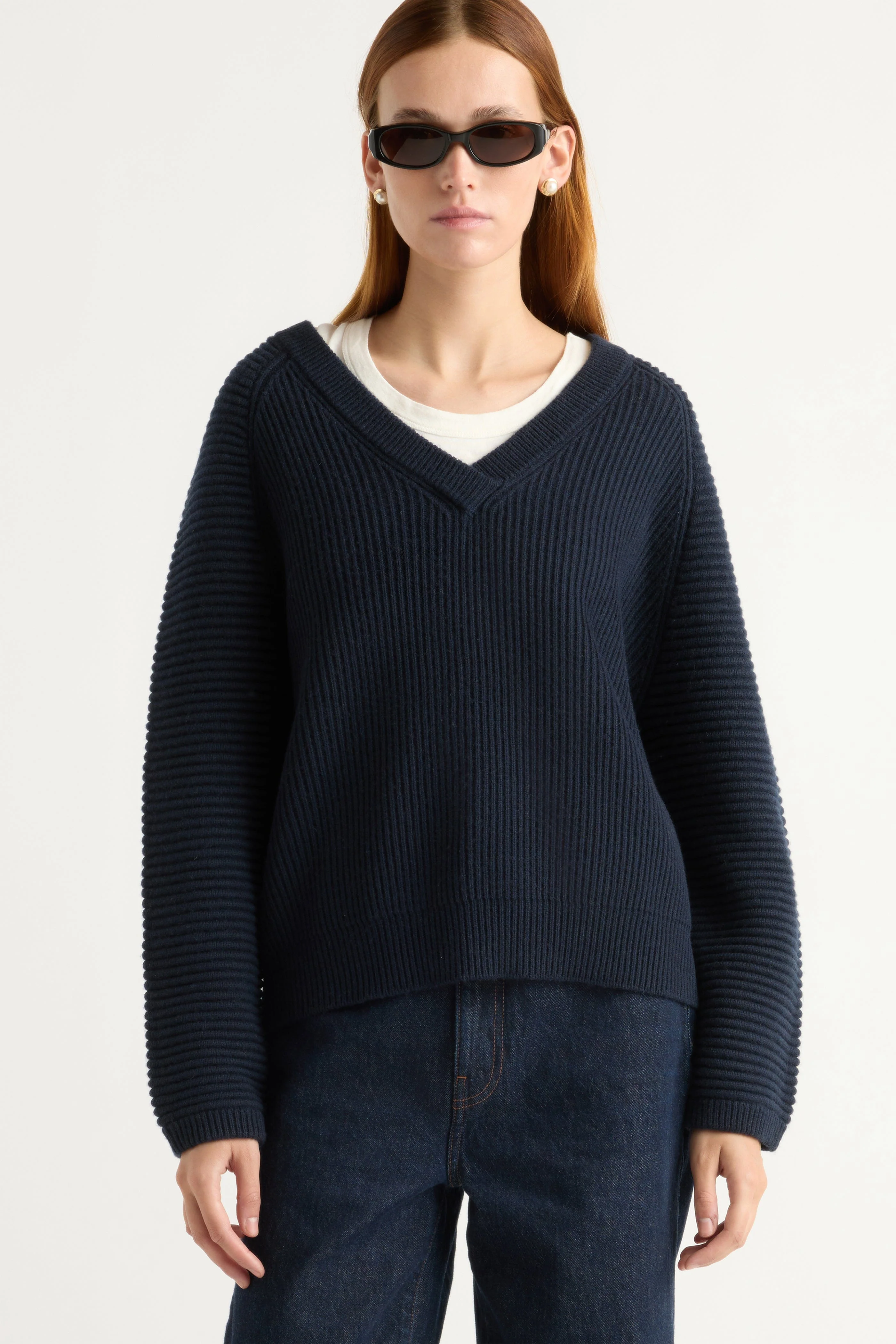 Malala Organic Cotton-Wool Ottoman Sweater - Image 5