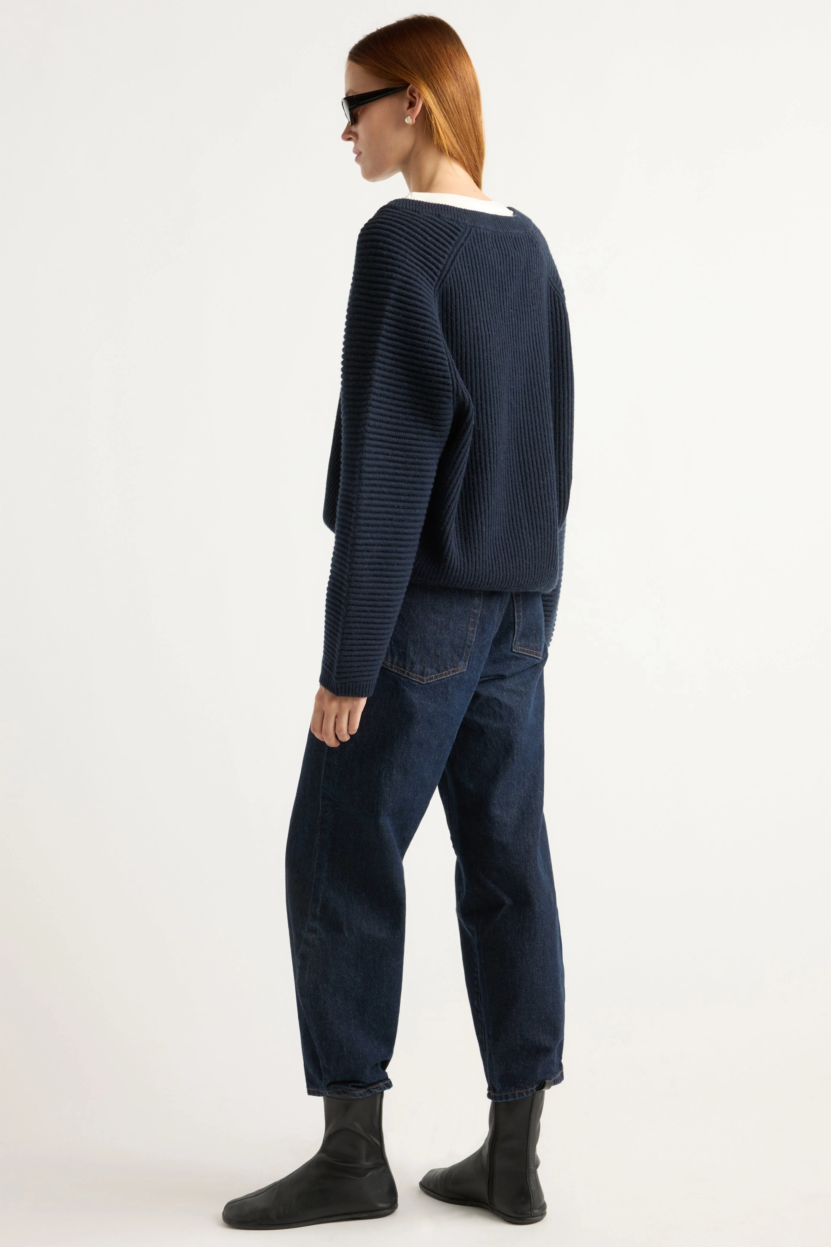 Malala Organic Cotton-Wool Ottoman Sweater - Image 6