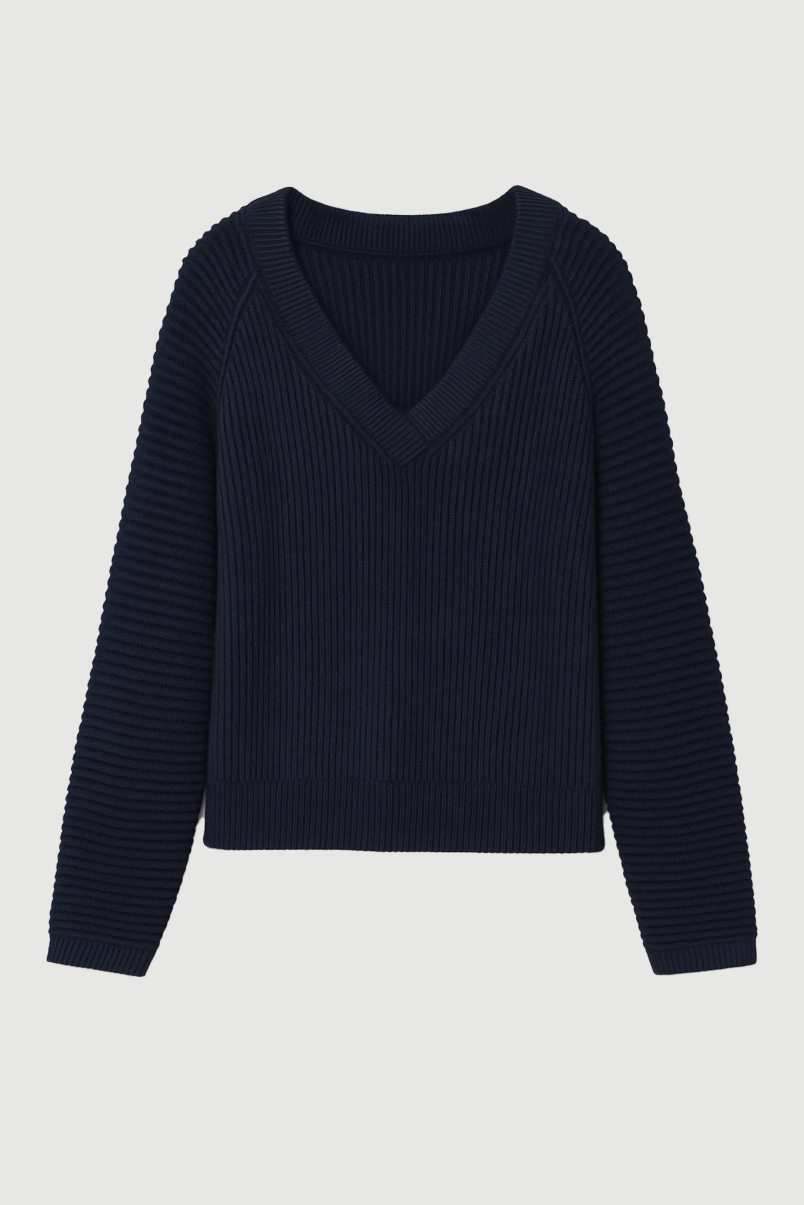 Malala Organic Cotton-Wool Ottoman Sweater - Image 7