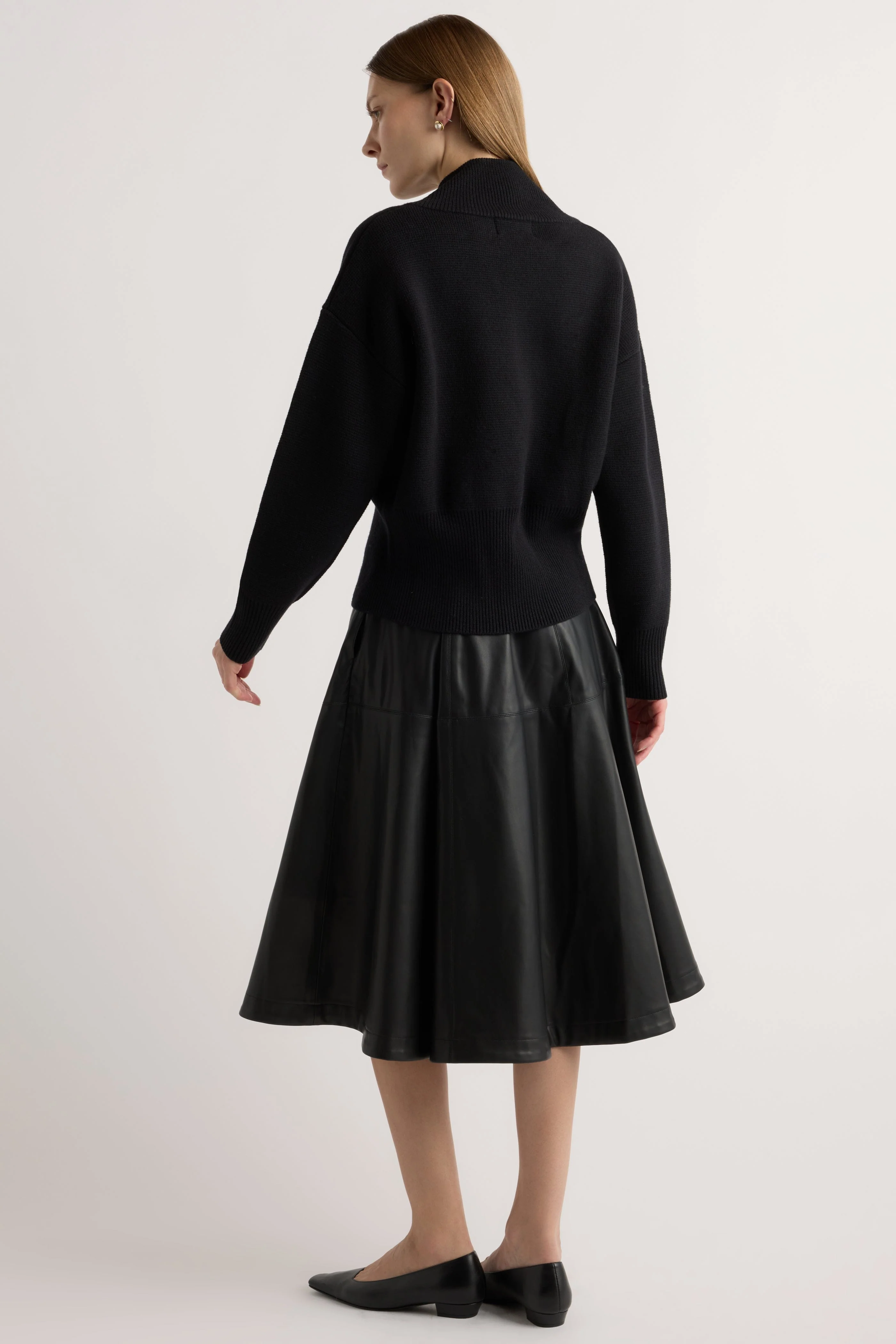 Manning Organic Cotton-Wool Zip Cardigan - Image 6