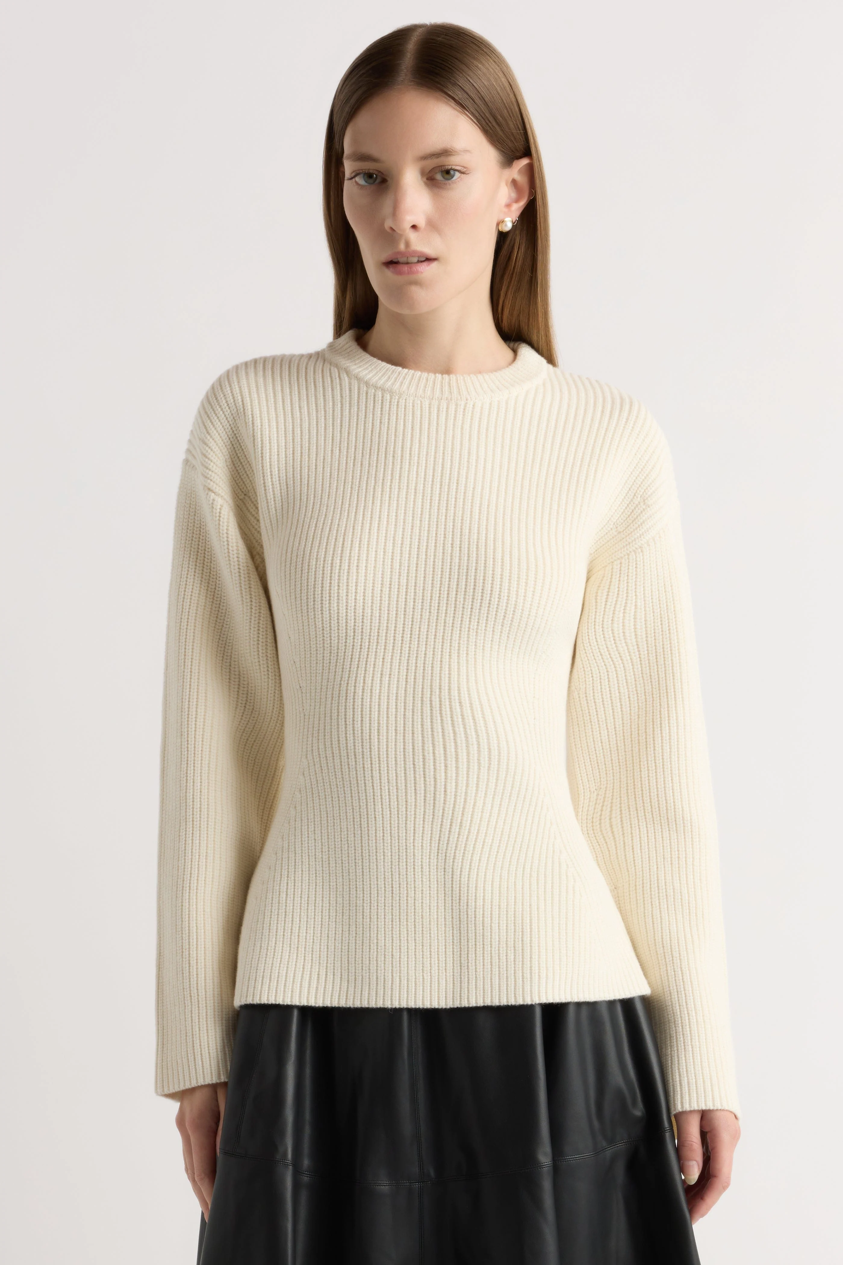 Minali Ribbed Sculpted Sweater - Image 3