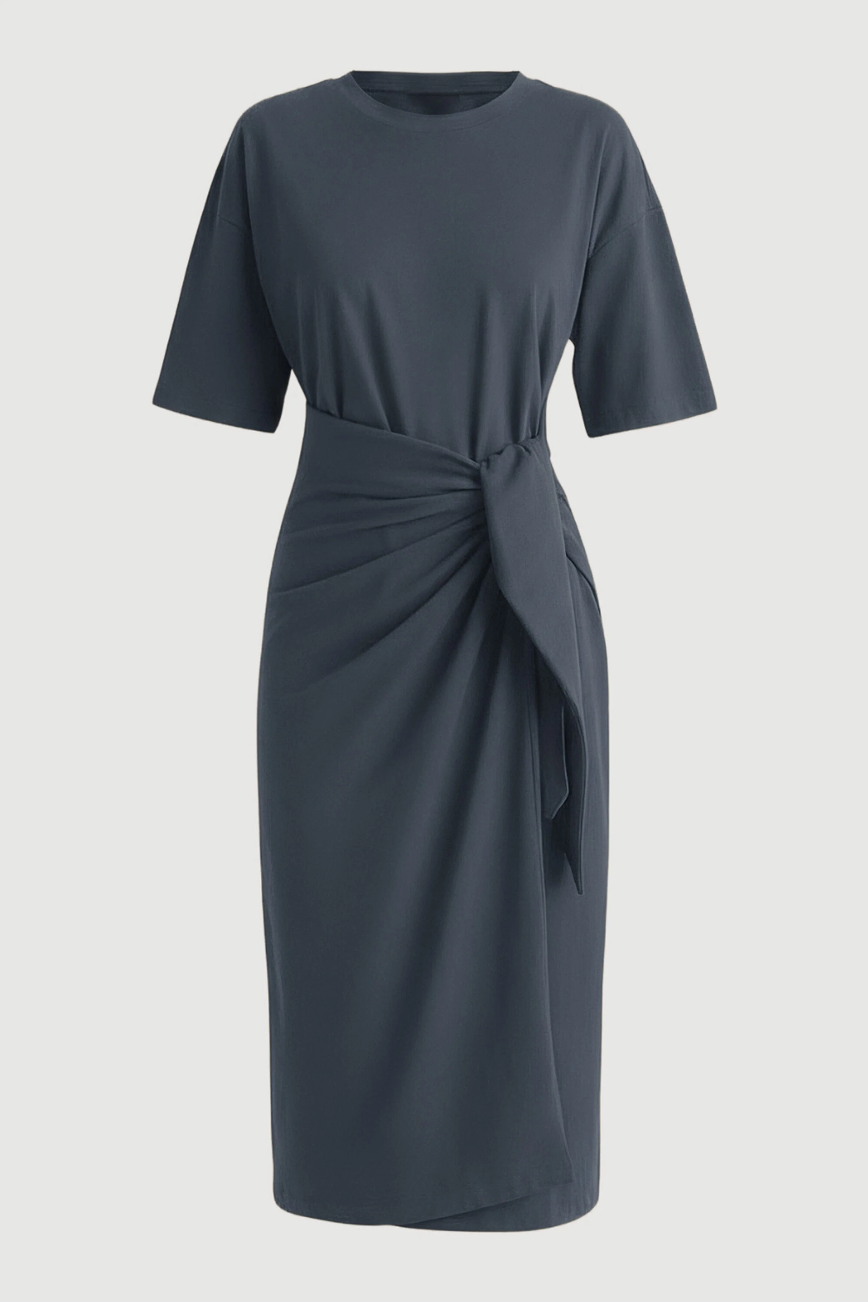 Noa Organic Cotton T-Shirt Wrap Dress - Image 8