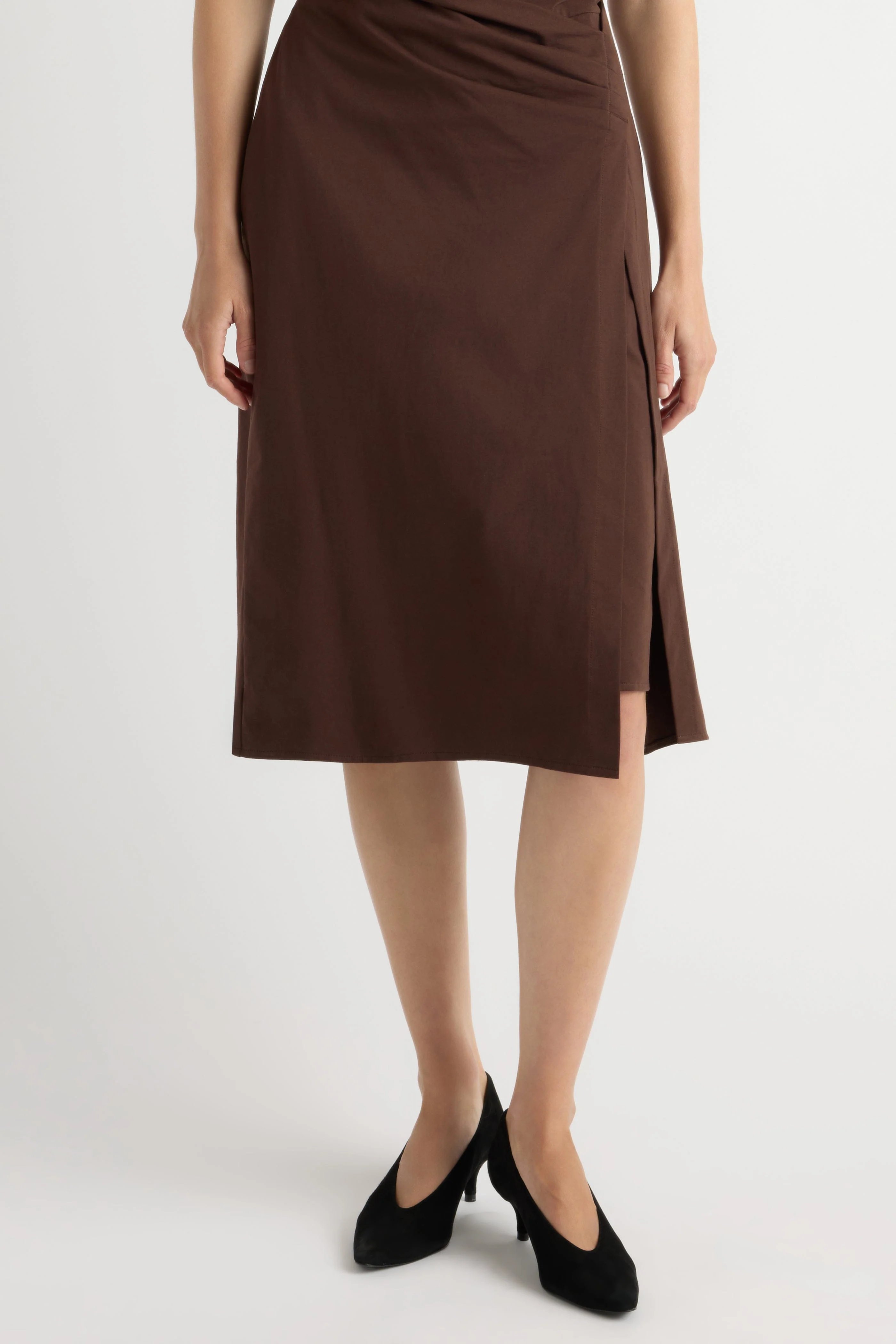 Noelle Asymmetric-Wrap Dress - Image 6
