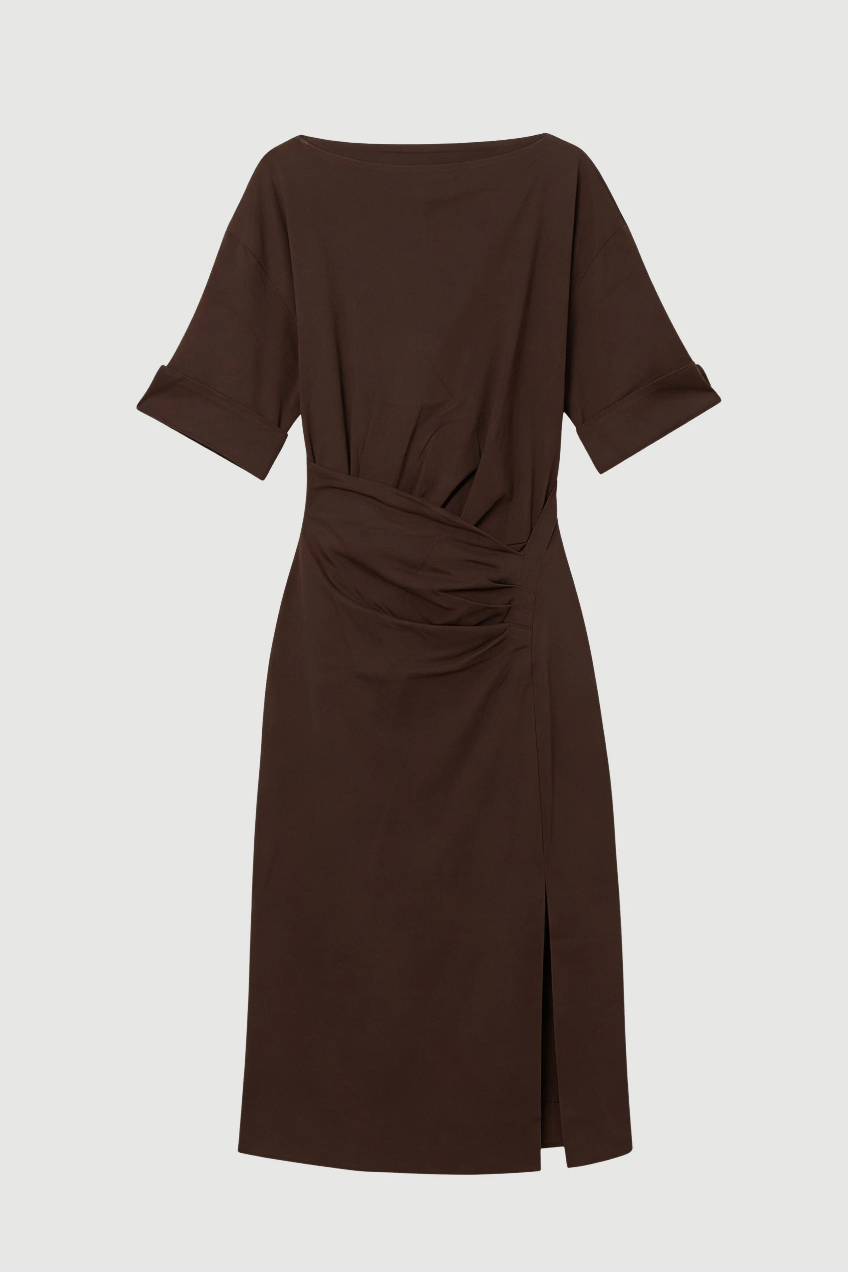Noelle Asymmetric-Wrap Dress - Image 8