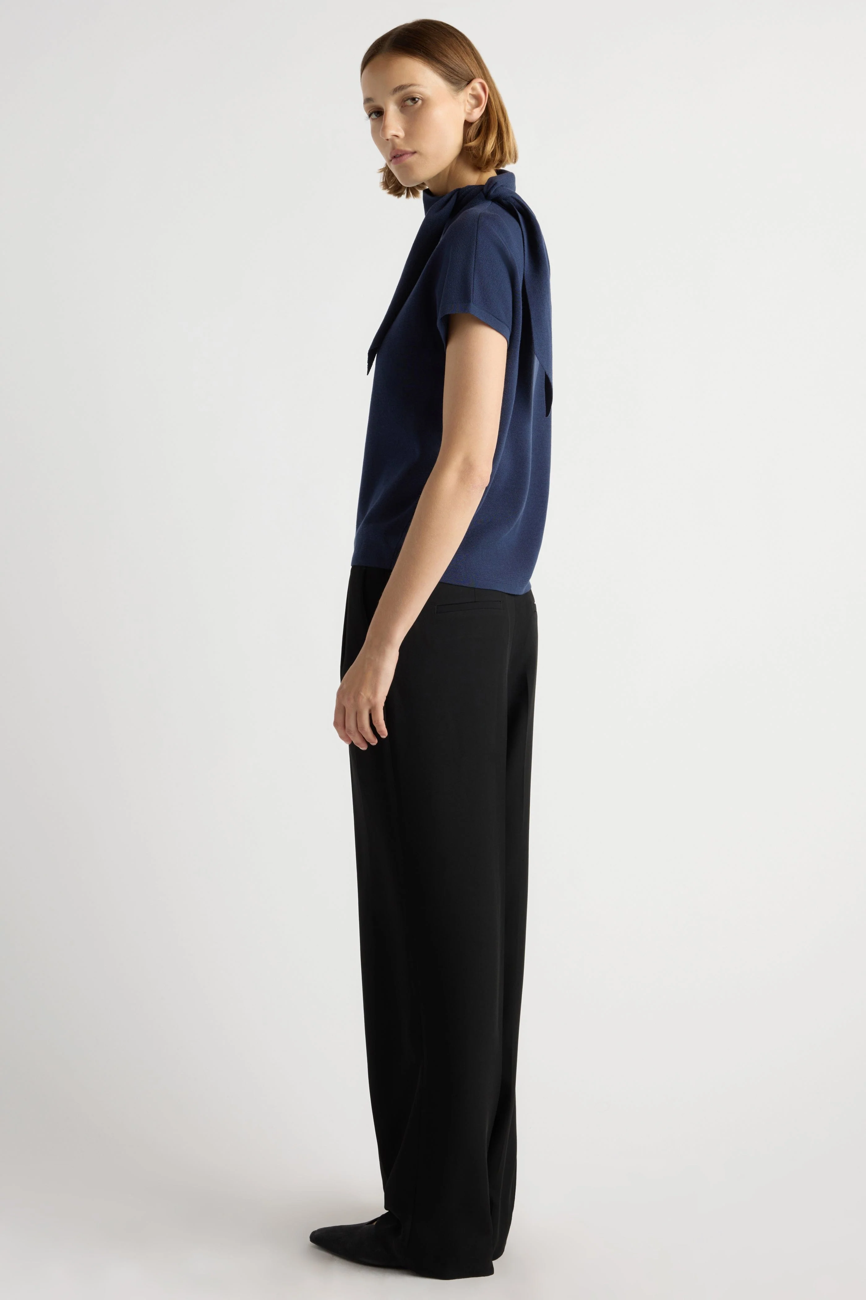 Orion Double-Pleated Tailored Pant - Image 5