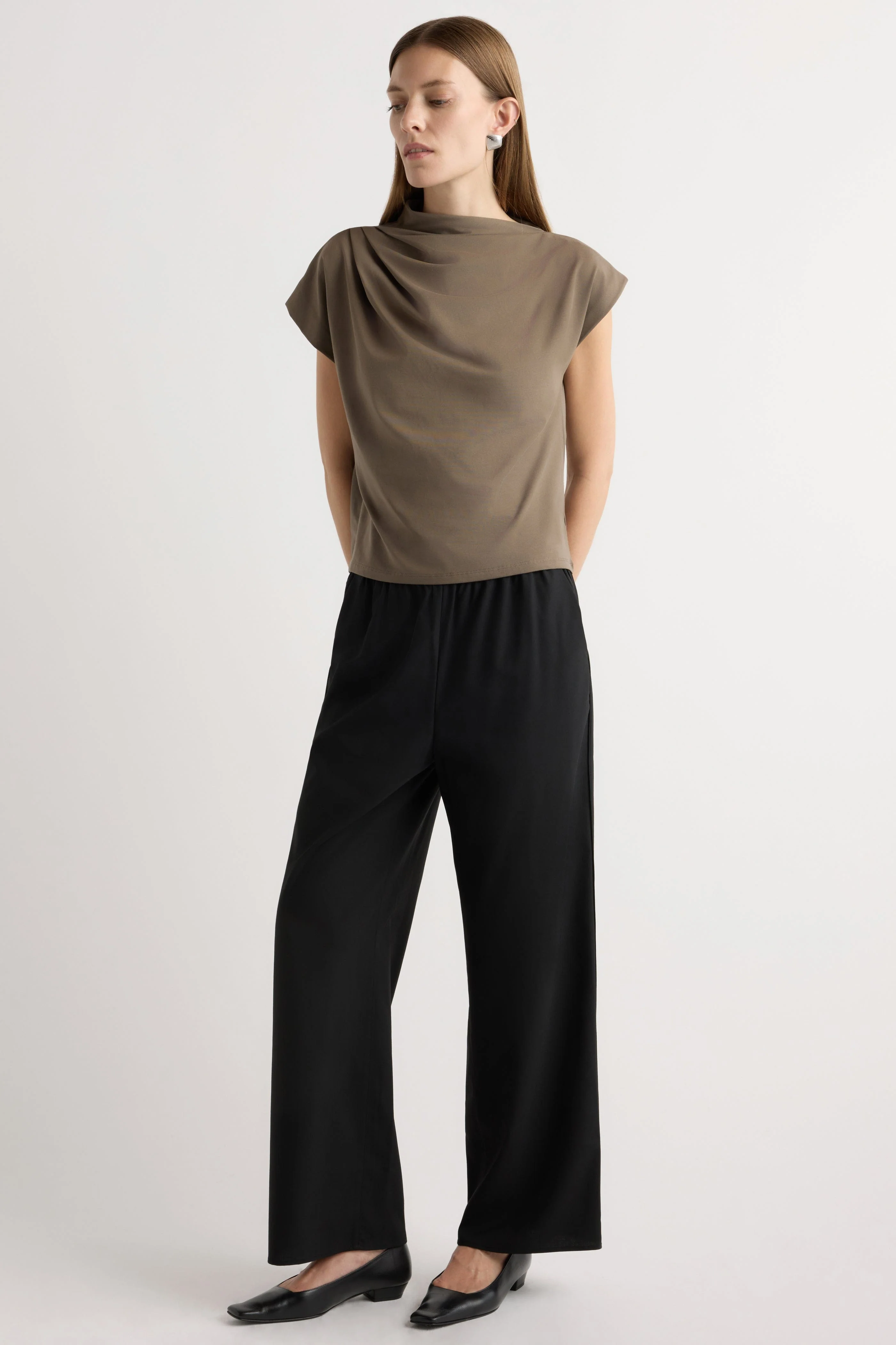Parmer Wool-Blend Stretch-Waist Pant - Image 6