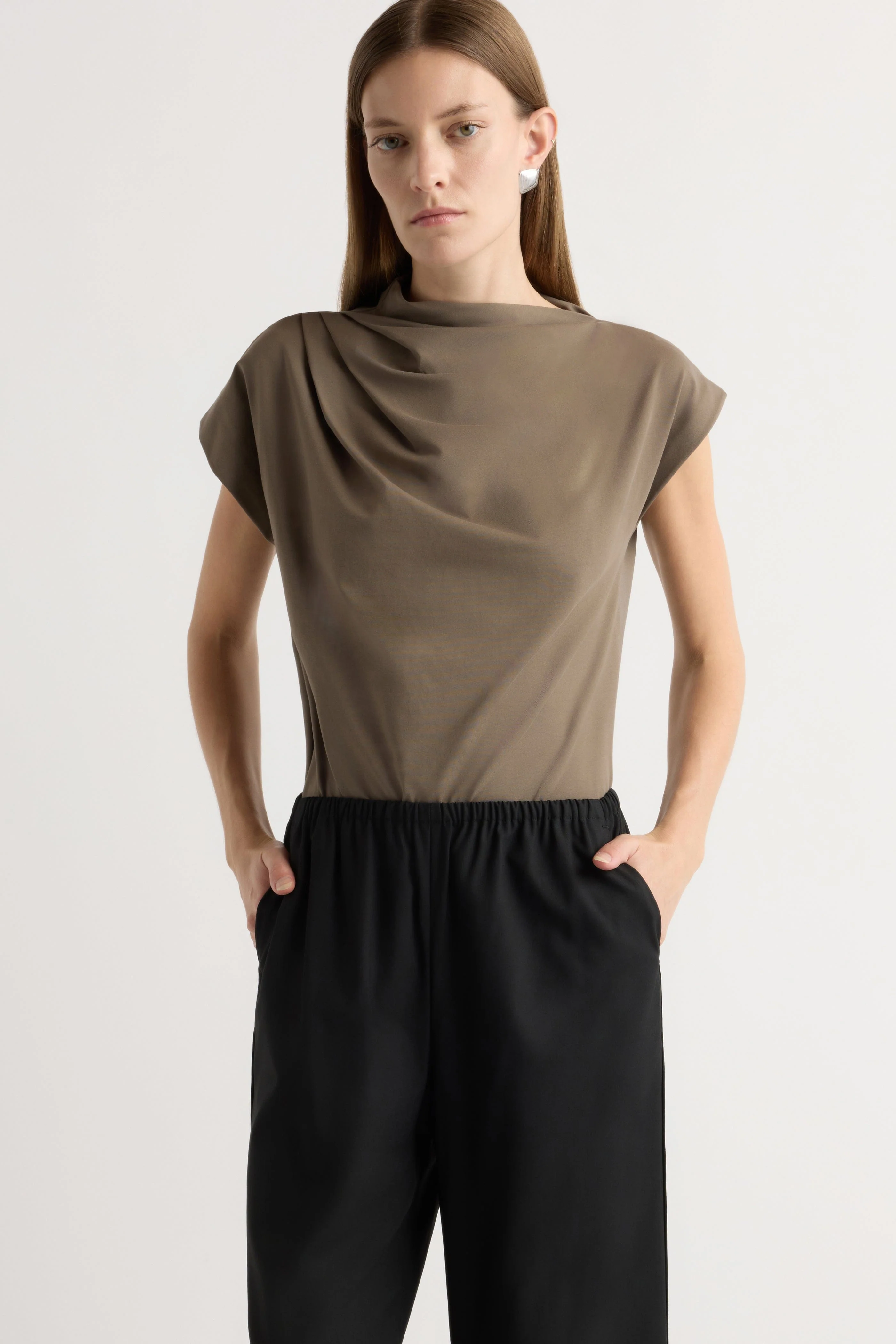 Parmer Wool-Blend Stretch-Waist Pant - Image 7