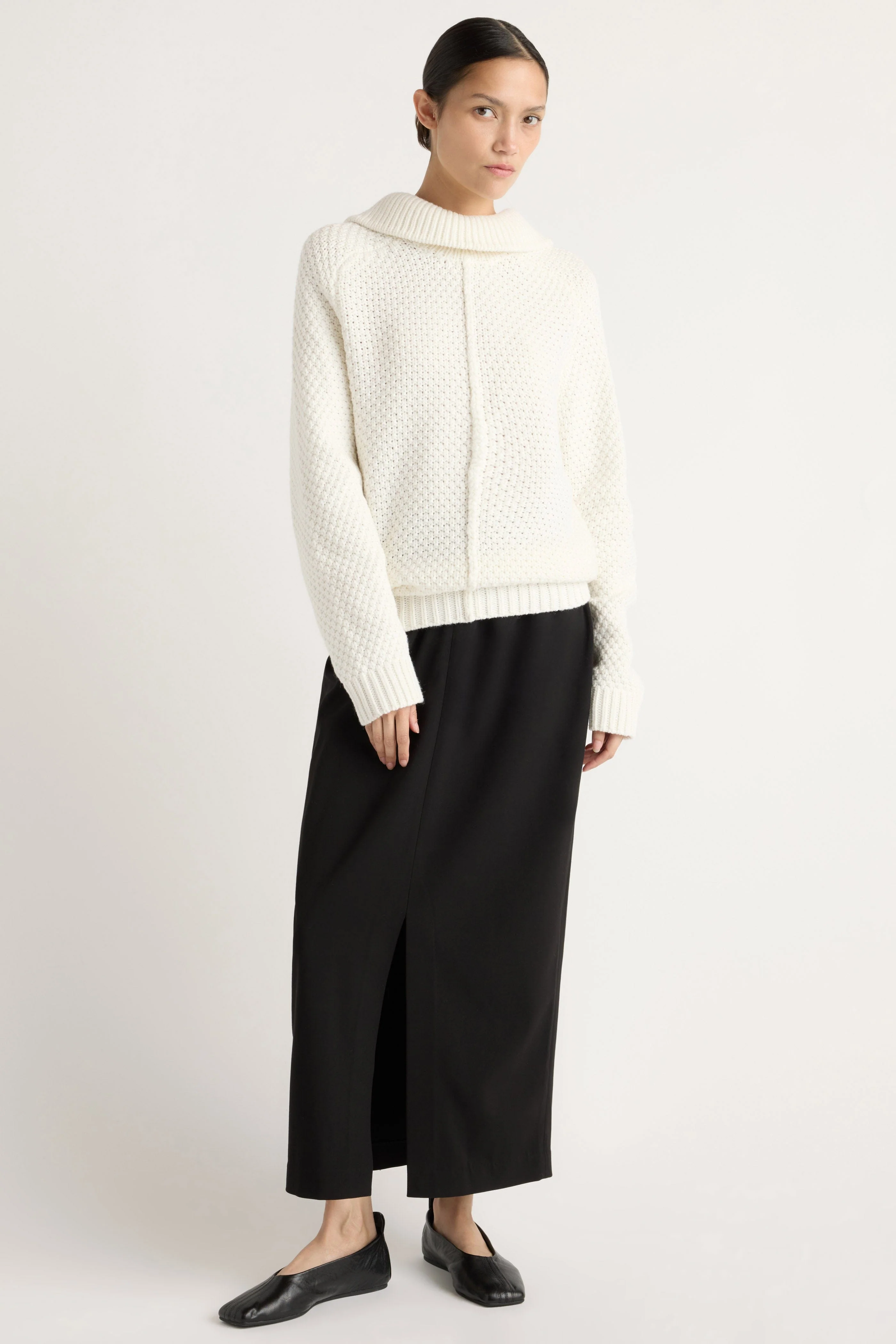 Petra Oversized Textured-Knit Sweater - Image 5