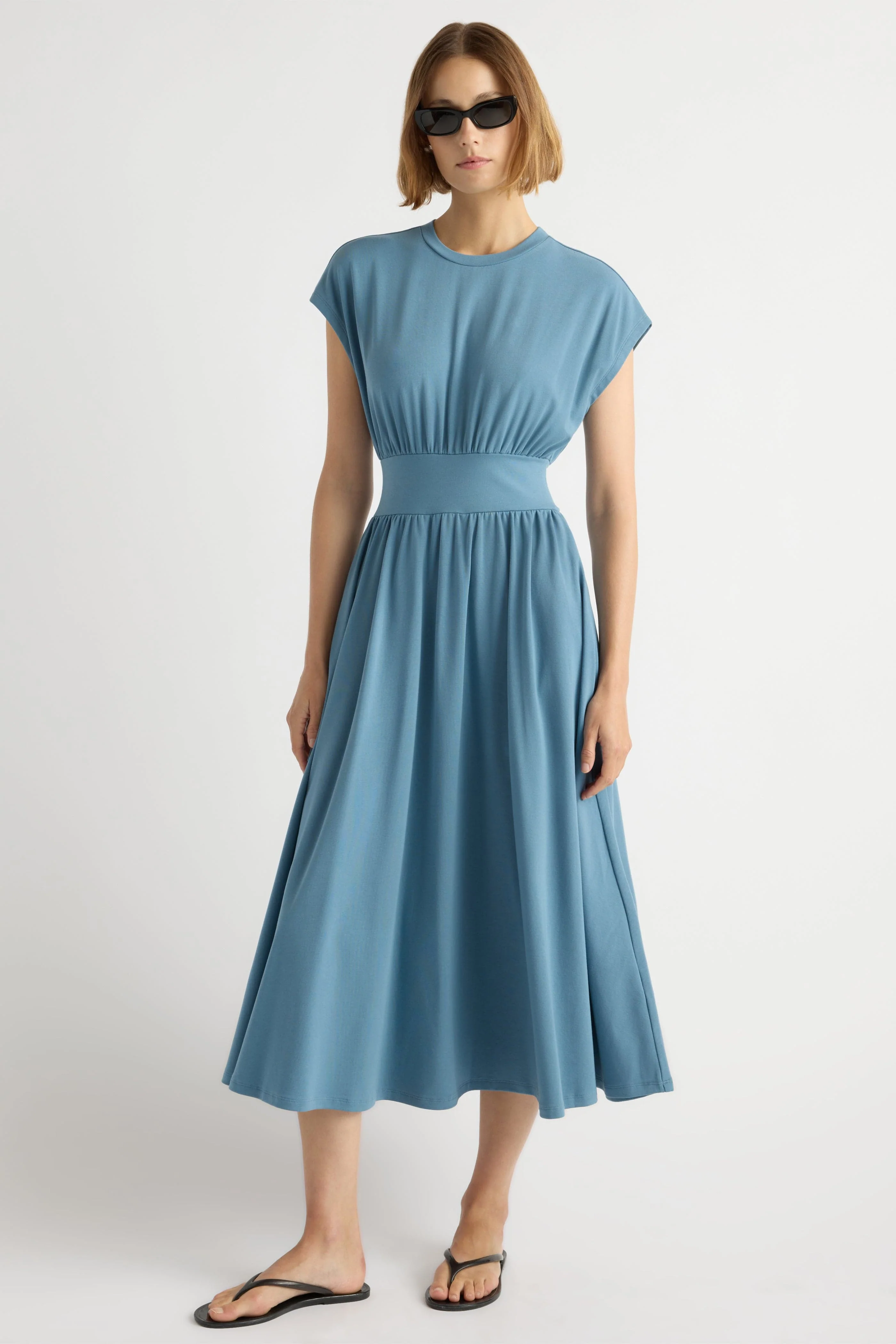Prima Jersey Midi Dress - Image 4