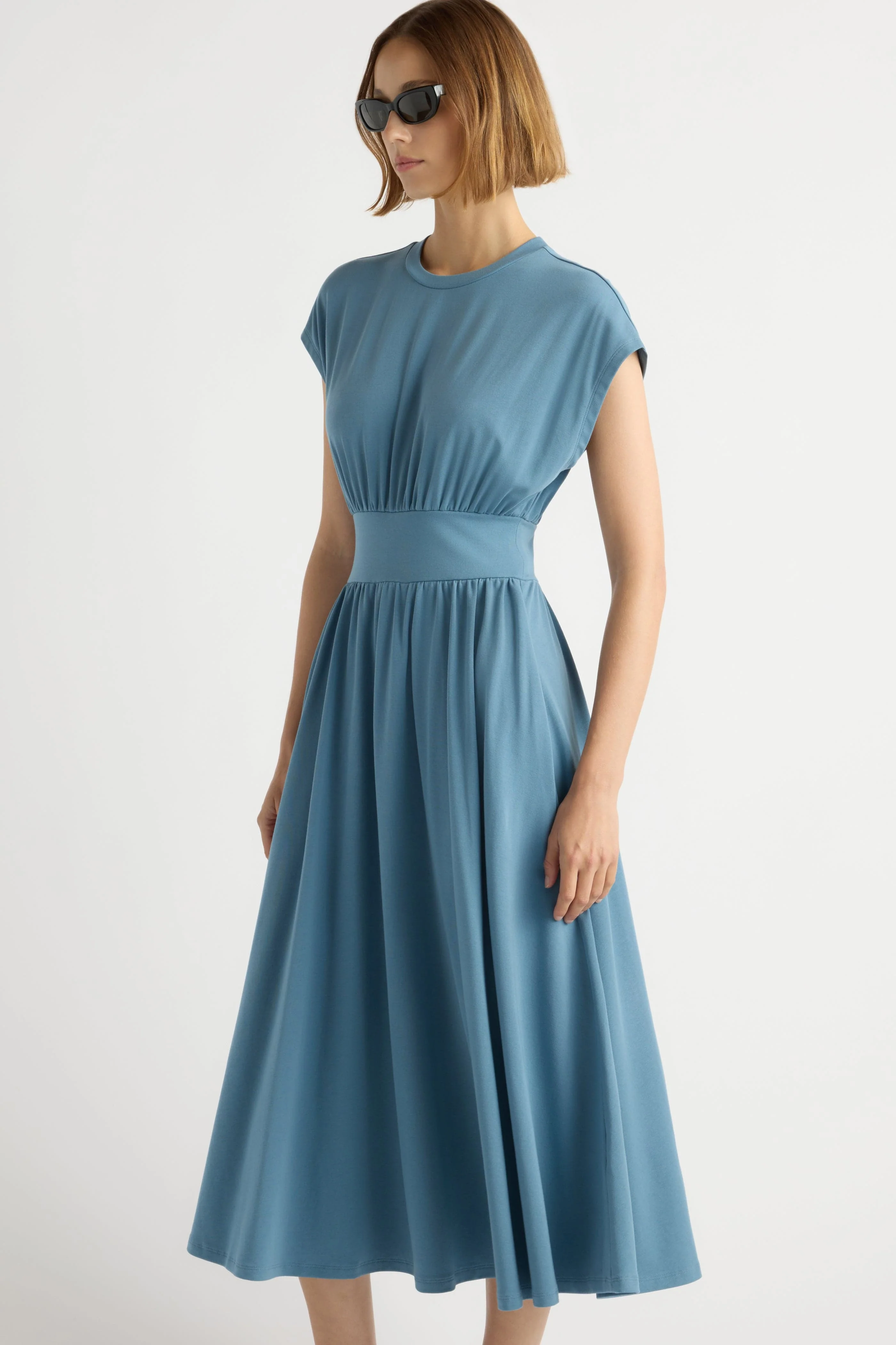 Prima Jersey Midi Dress - Image 5