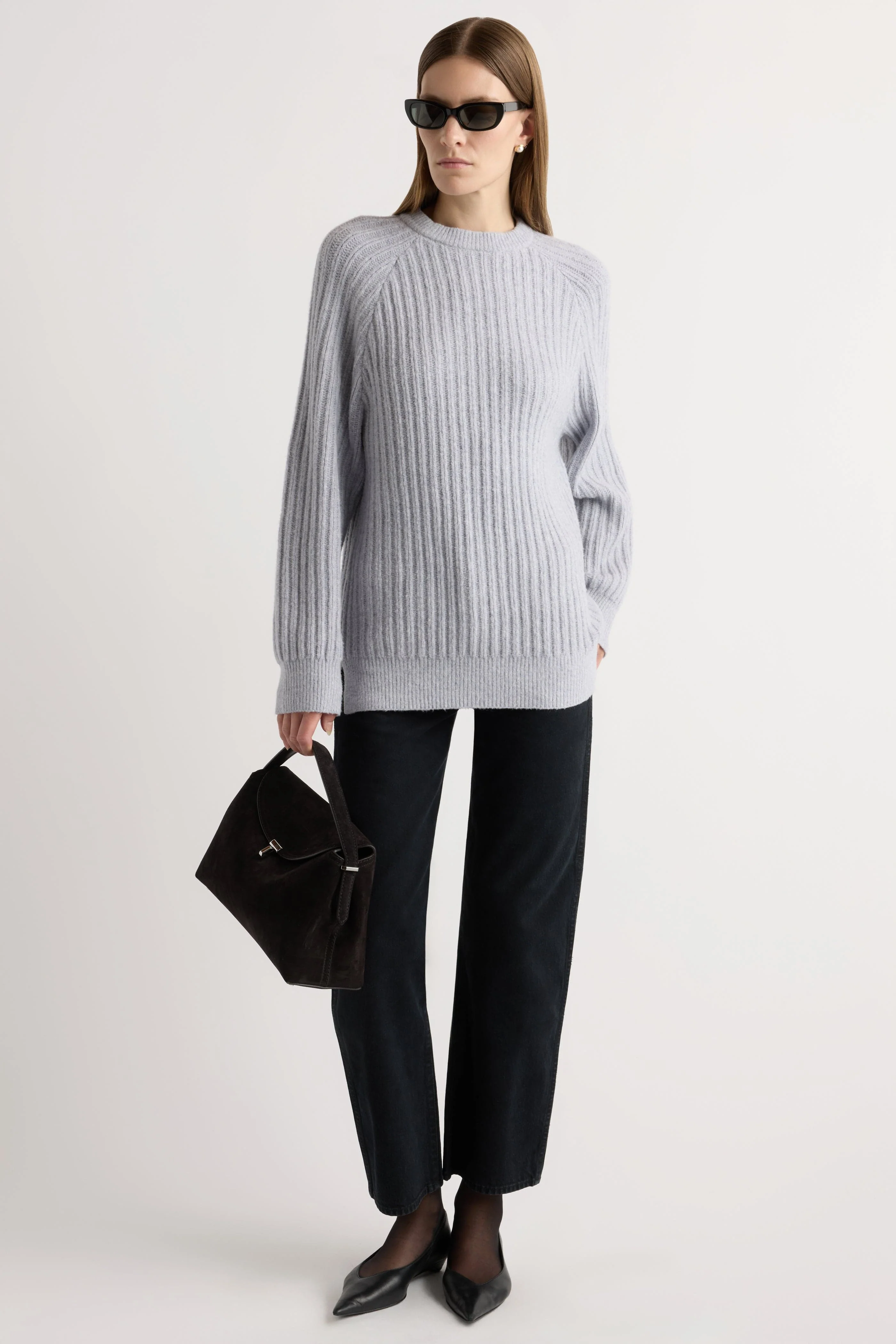 Roylene Ribbed Boyfriend Sweater - Image 3