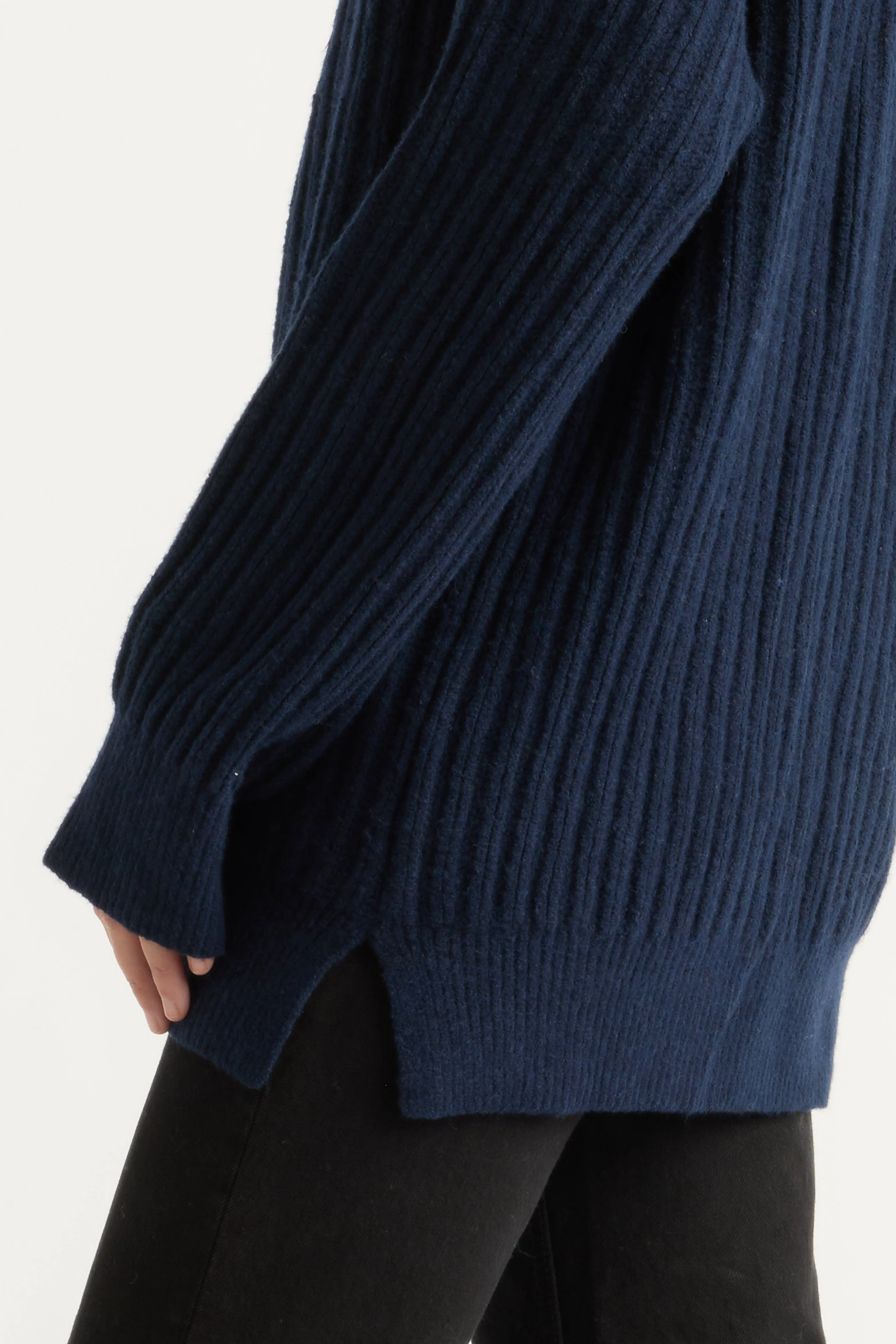 Roylene Ribbed Boyfriend Sweater - Image 6