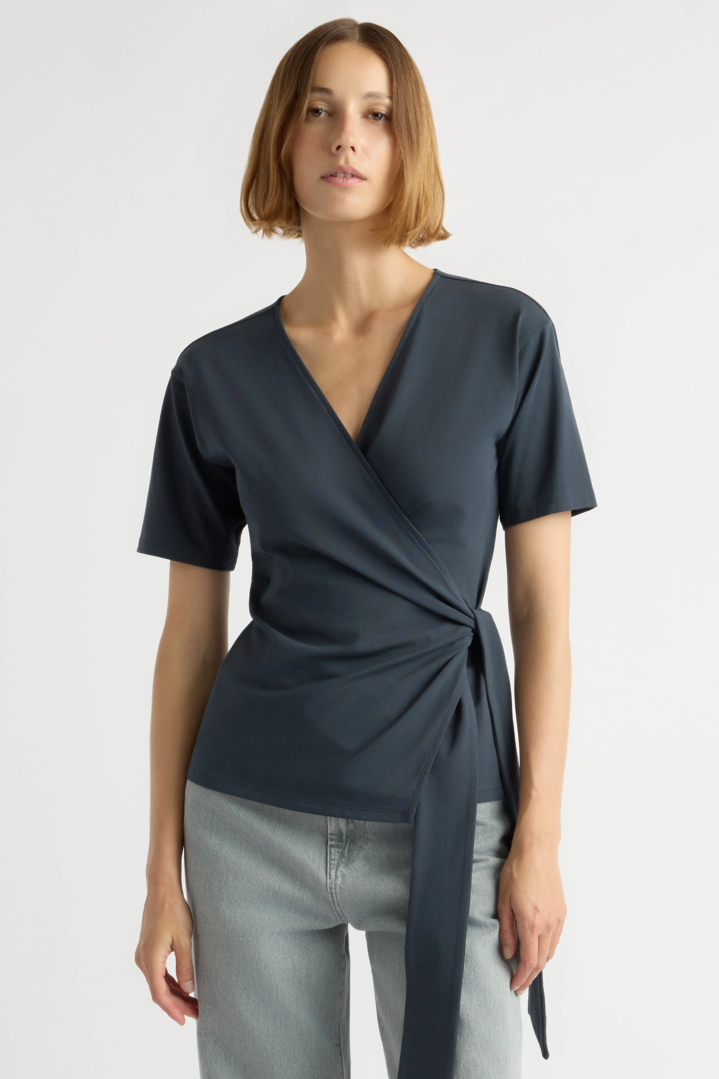Sena Organic Cotton Wrap Tee - Image 2