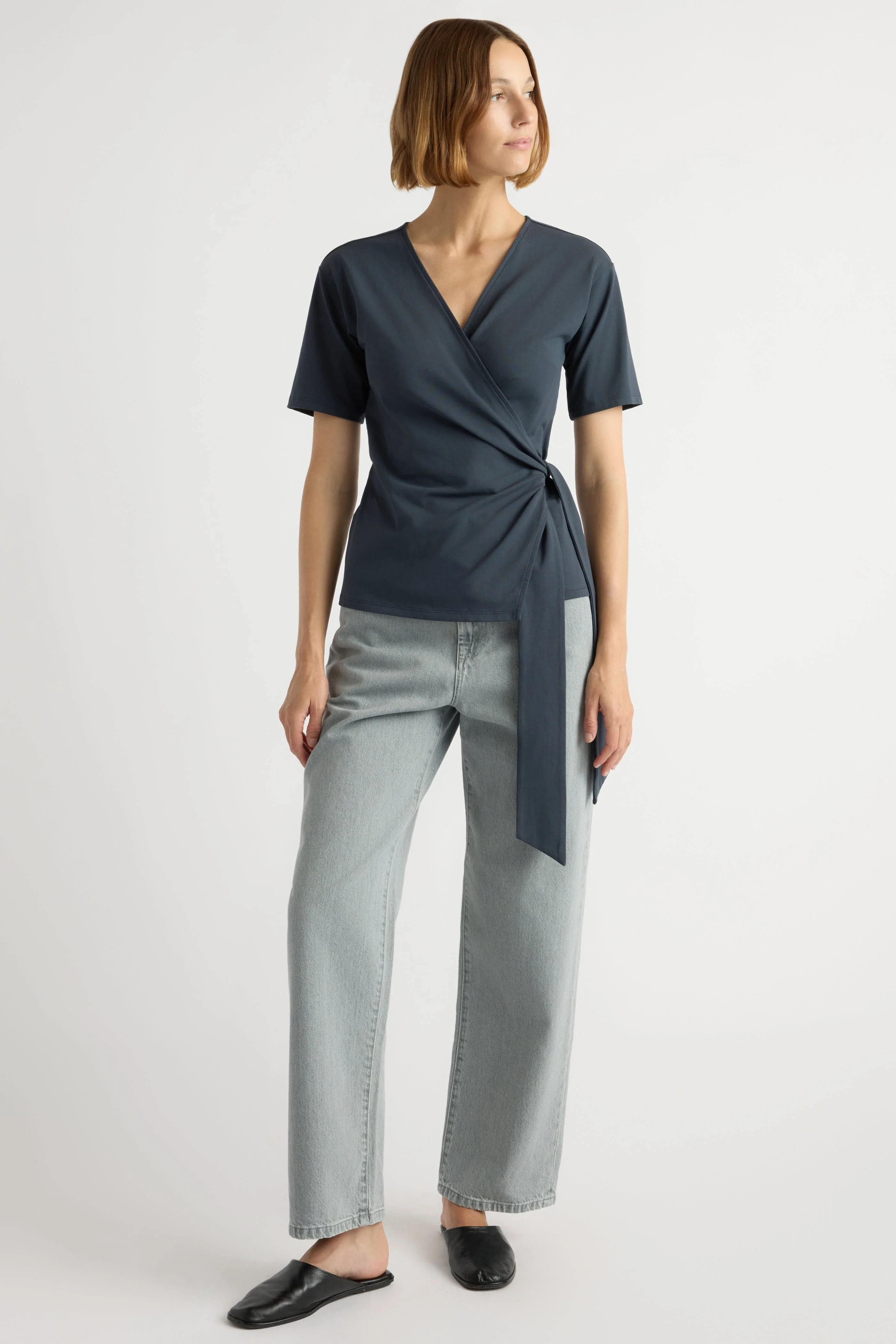 Sena Organic Cotton Wrap Tee - Image 4