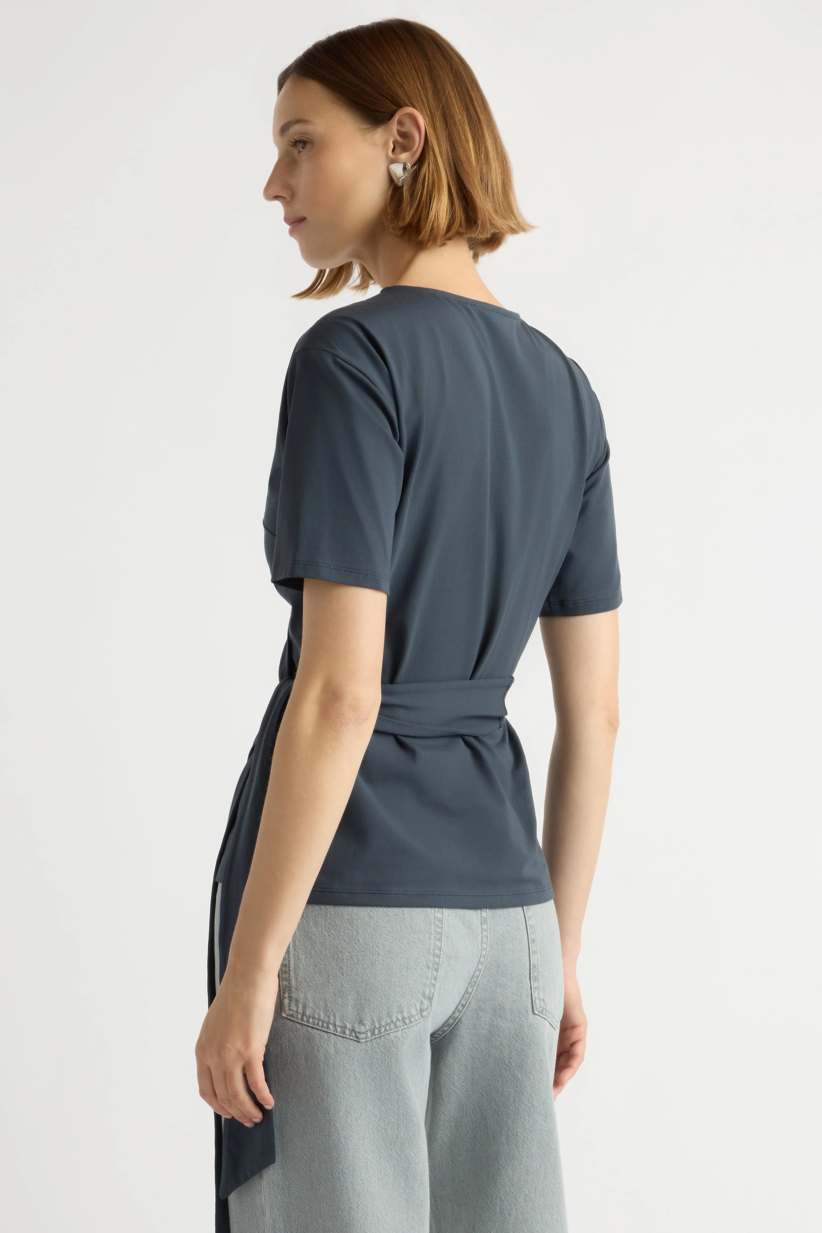 Sena Organic Cotton Wrap Tee - Image 7