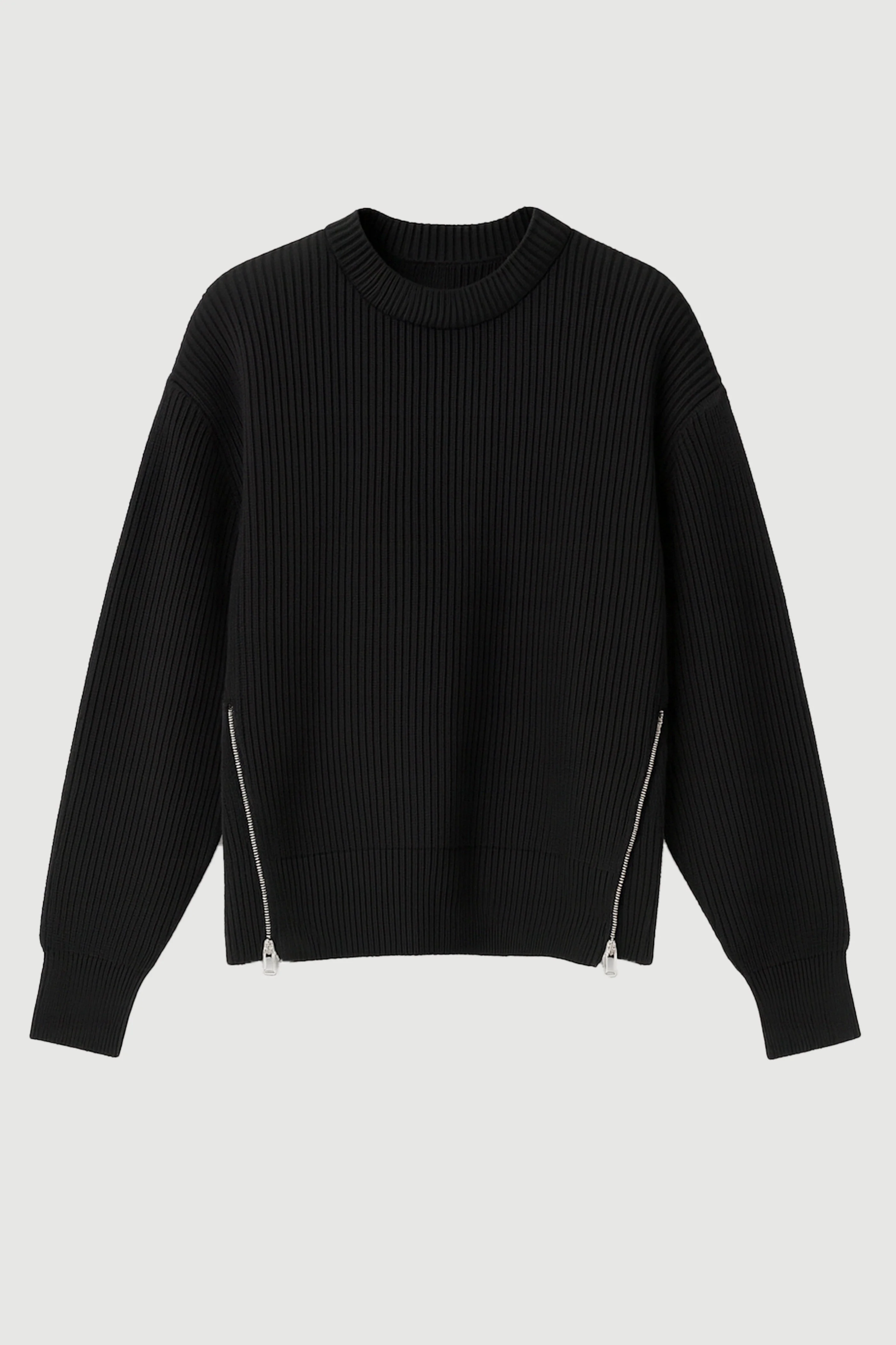 Tate Organic Cotton Side-Zip Sweater - Image 8