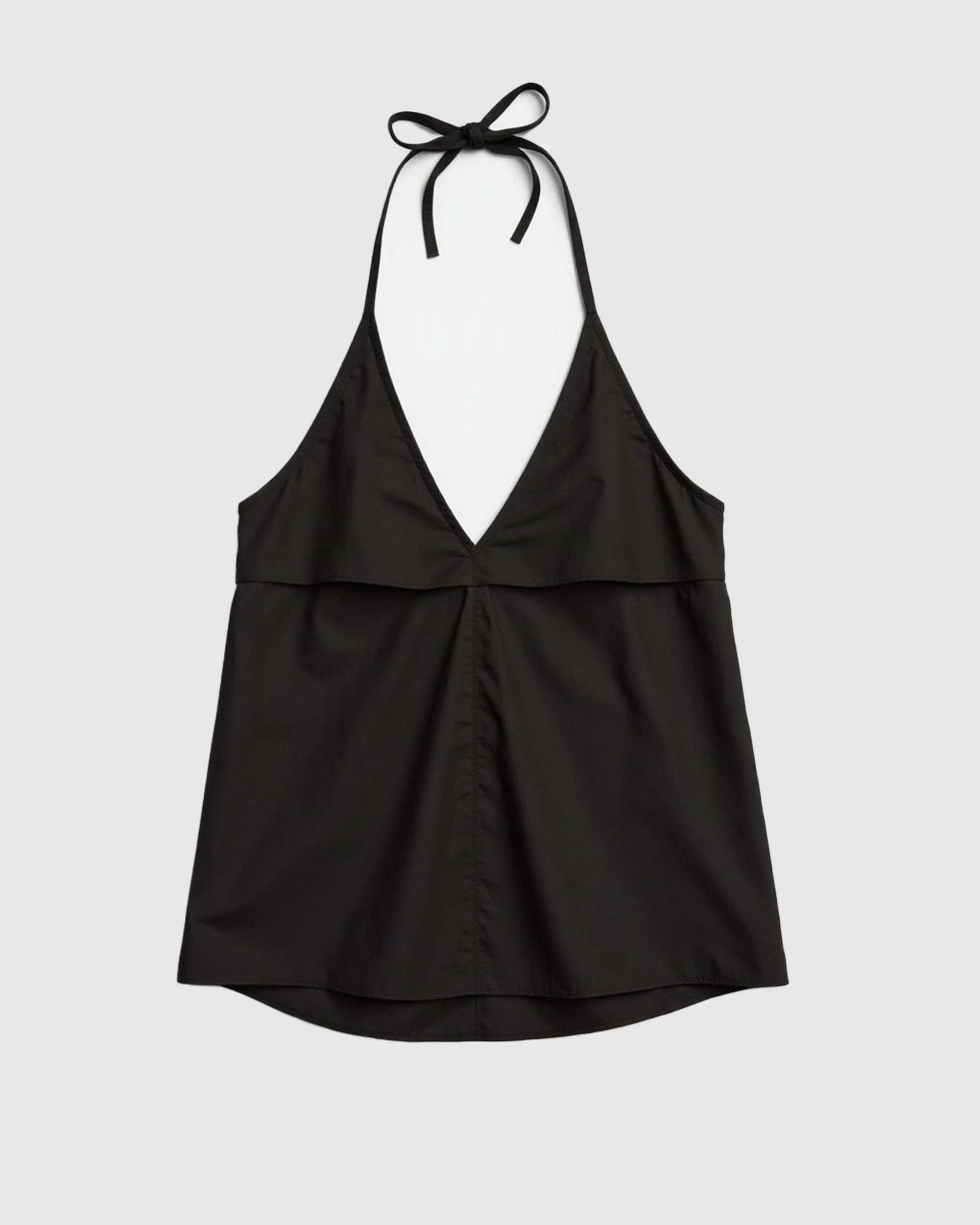 Vesna Organic Cotton V-Neck Halter Top - Image 7