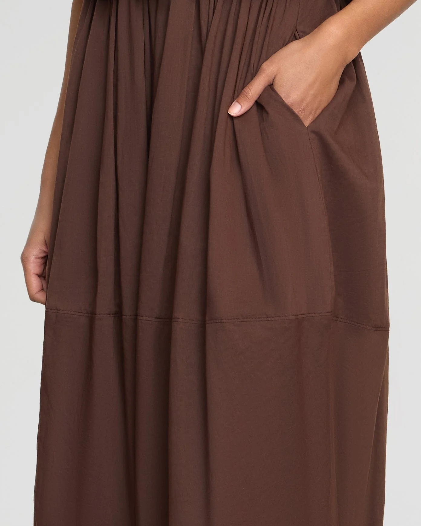 Volta Tiered Organic Cotton Dress - Image 6