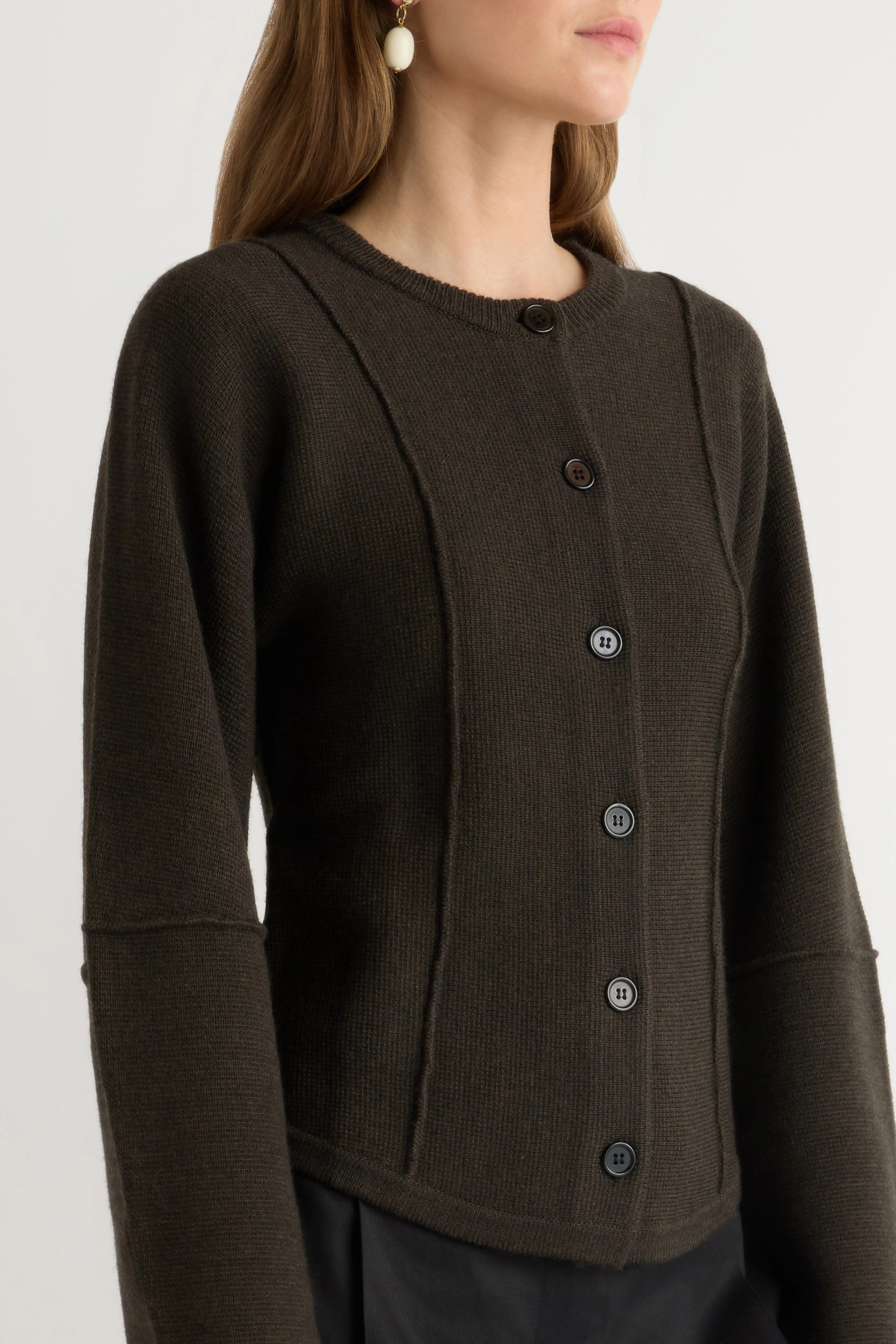 Wren Exposed-Seam Cardigan - Image 4